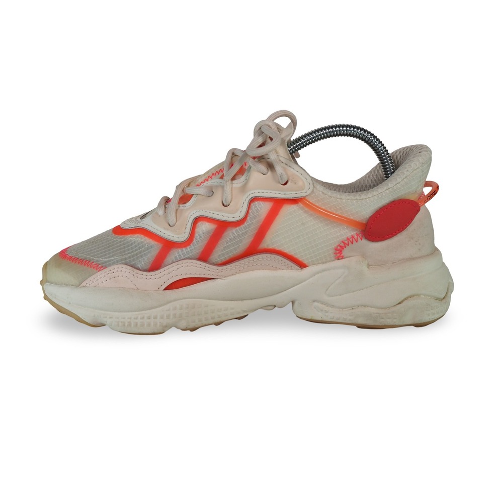 Adidas Ozweego Sneakers Women 5.5 Signal Pink Off White FY3128 Running Shoes - Picture 7 of 11